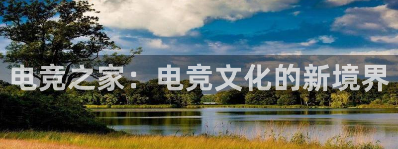 火狐电竞入口：电竞之家：电竞文化的新境界