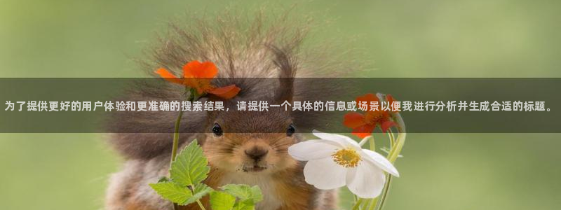 火狐电竞平台app下载：为了提供更好的用户体验和更准确的搜索结果，请提供一个具体的信息或场景以便我进行分析并生成合适的标题。